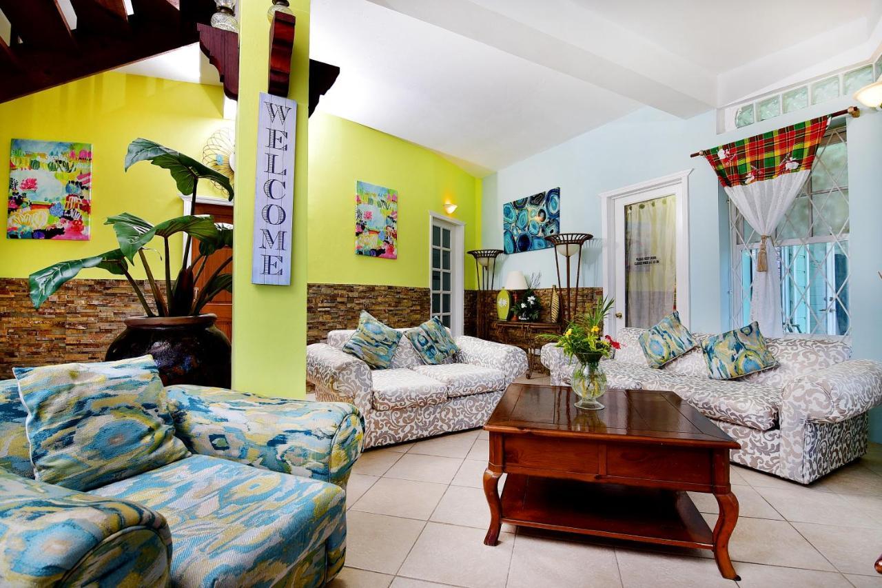 גרוס איילט Beachfront Villa מראה חיצוני תמונה